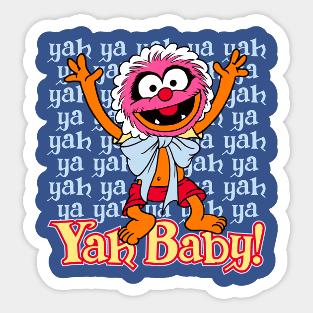 Yah Baby! Muppet Babies Baby Animal Sticker by MiTs